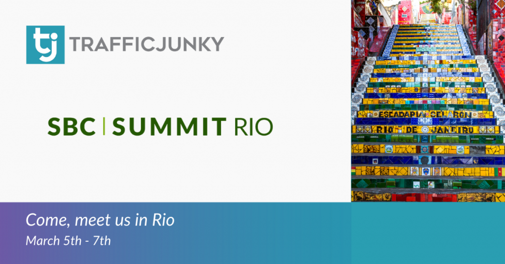 TrafficJunky headed to the rising iGambling market, Brazil, in March for SBC Summit Rio.